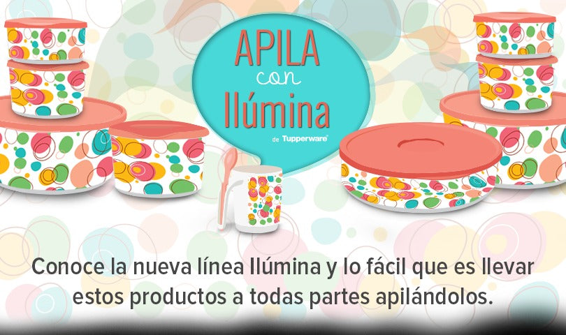 Juego Tazones Ilumina Diseño Circulos