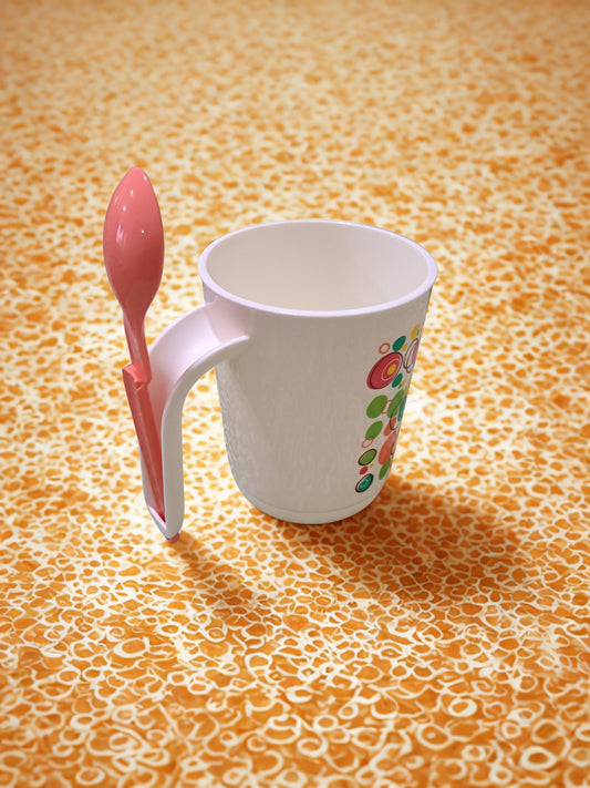 Taza Ilumina Circulos con Cuchara