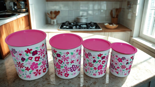 Juego de Botes flores Toque Mágico